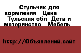 Стульчик для кормления › Цена ­ 800 - Тульская обл. Дети и материнство » Мебель   